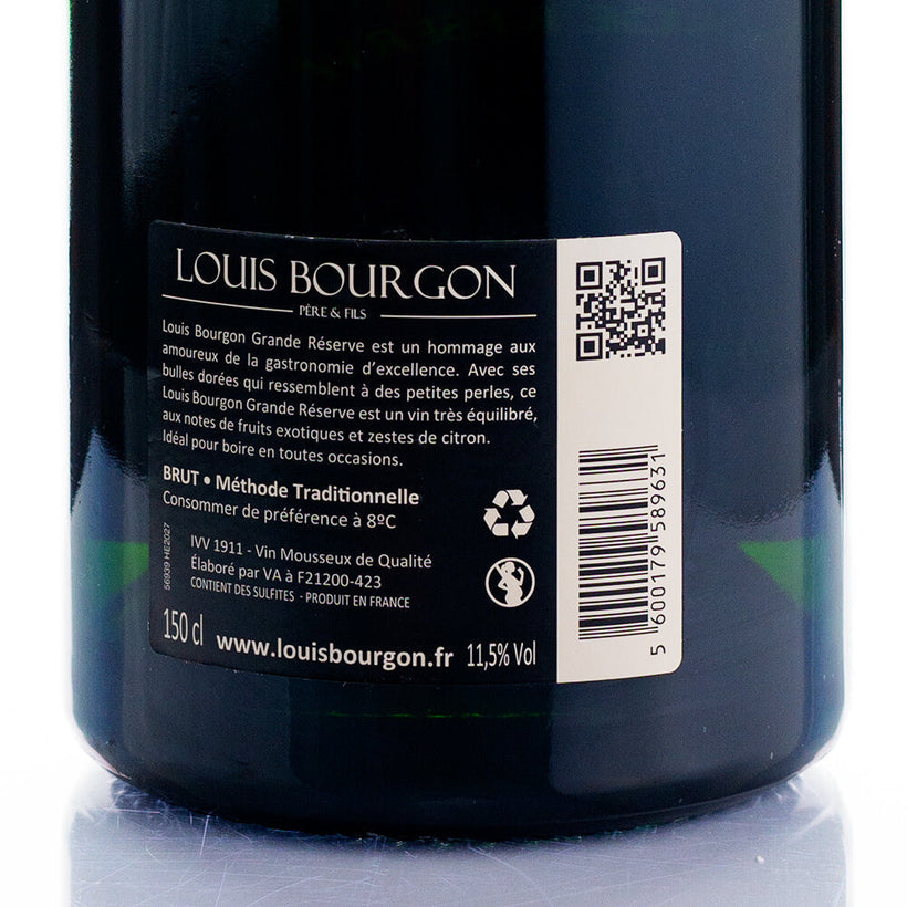 Pack 6 Louis Bourgon Grande Réserve Blanc de Blancs Brut Magnum 1,5L